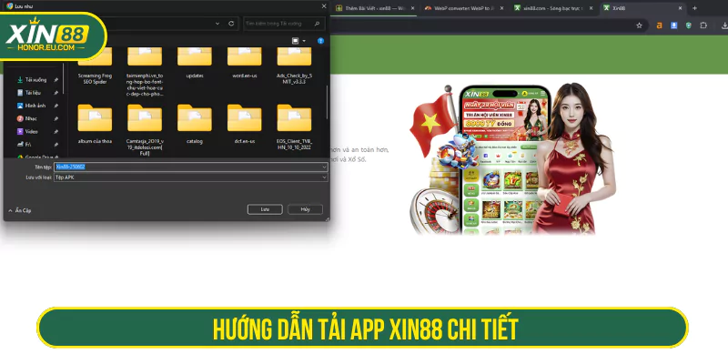 Hướng dẫn tải App XIN88 chi tiết