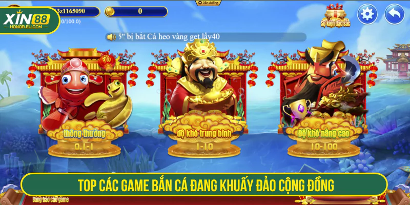 Top các game bắn cá đang khuấy đảo cộng đồng